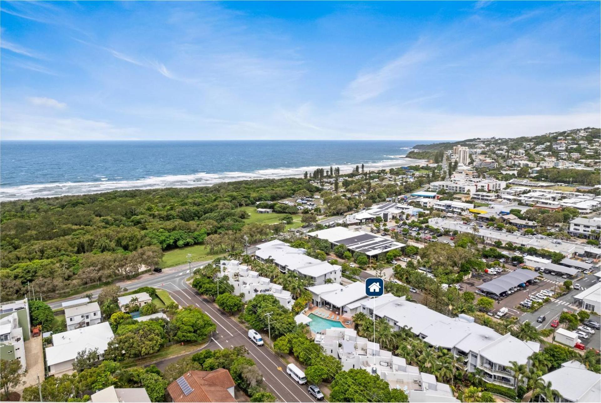 Belle Escapes 3 Bedroom Villa With Private Rooftop Spa Coolum Beach Exterior photo